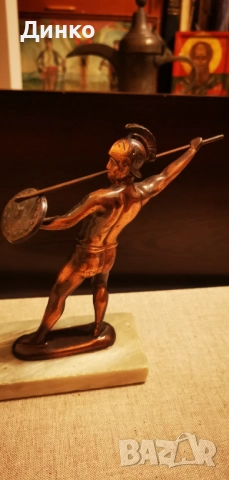 Метална фигурка на спартанския цар Леонид., снимка 8 - Колекции - 52870553