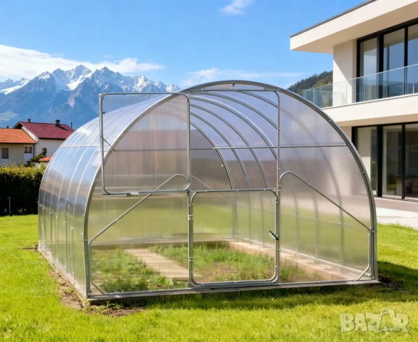 Оранжерии с поликарбонат 3х4,3х6,3х8 3х10 — профил 40×20 • без заварки • доставка, снимка 2 - Оранжерии - 53613842