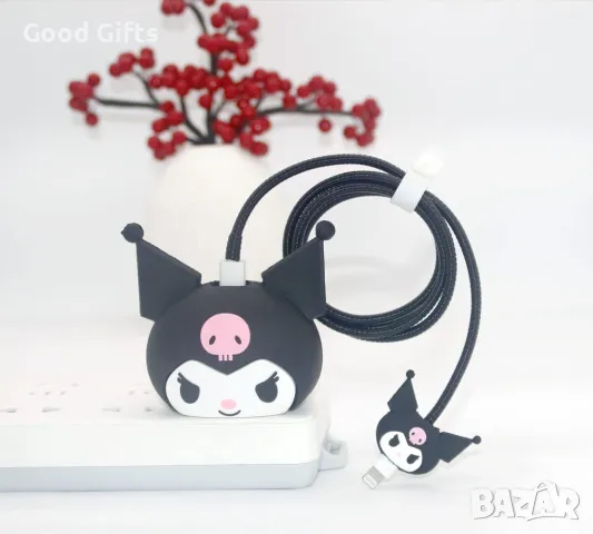 Защитен кейс за зарядно устройство Куроми Hello Kitty Kuromi