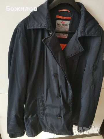 Ново мъжко официално-ежедневно марково яке-палто QS by s.OLIVER  XXL, снимка 7 - Якета - 53694991