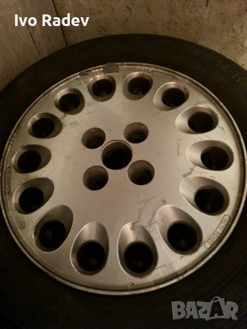 4 зимни гуми с джанти , снимка 4 - Гуми и джанти - 45545093