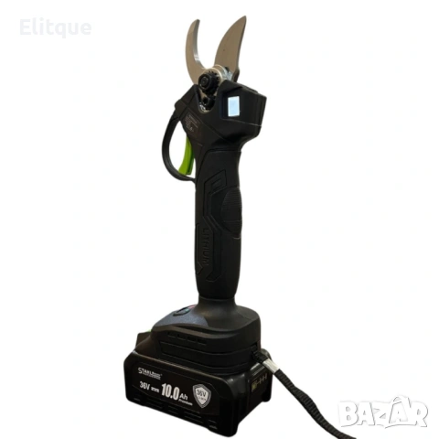 Комплект Акумулаторна Лозарска Ножица и Акумулаторен Трион StahlMayer 36V 10AH, LCD дисплей, снимка 4 - Други стоки за дома - 53127795