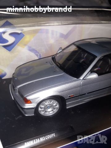 BMW M3  E36  COUPE.1.18  SOLIDO., снимка 7 - Колекции - 46019172