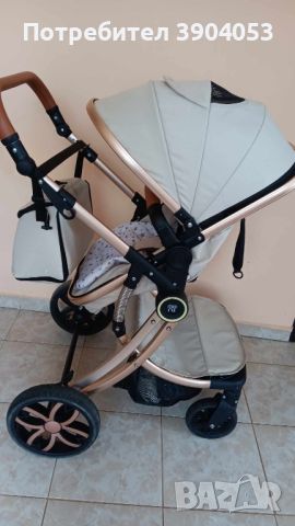 бебешка количка мони 2в1, снимка 6 - Детски колички - 46415130