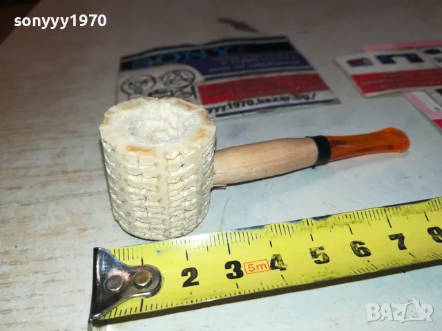 ЦАРЕВИЧНА ЛУЛА-CORN PIPE 3101251719, снимка 9 - Лули - 48909352