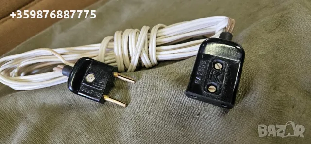 Военен кабел ретро армейски военни Соц , снимка 3 - Антикварни и старинни предмети - 50101923