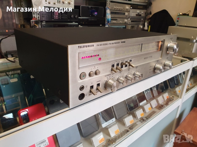 Ресийвър / HiFi Stereo Receiver Telefunken TR 350  В отлично техническо и визуално състояние., снимка 6 - Ресийвъри, усилватели, смесителни пултове - 49489827