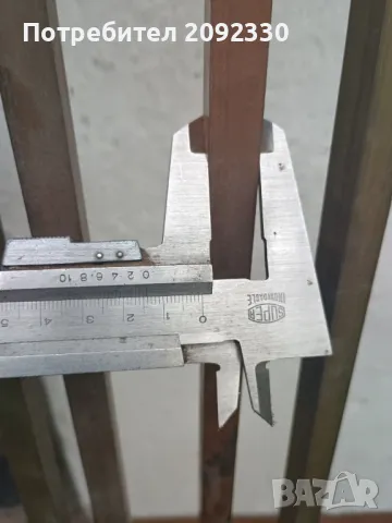 Бронзови пръти, профили, електропроводими