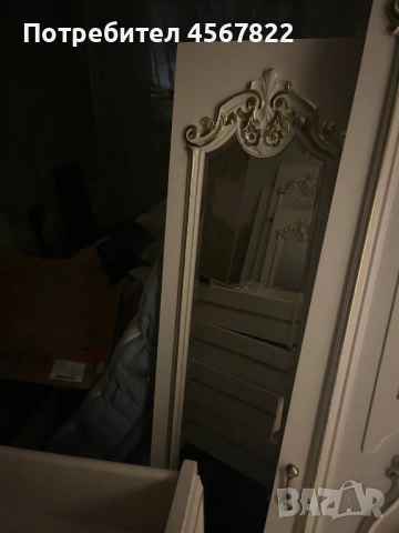 Луксозен петкрилен гардероб в стил Барок/Rococo. , снимка 2 - Гардероби - 51634587