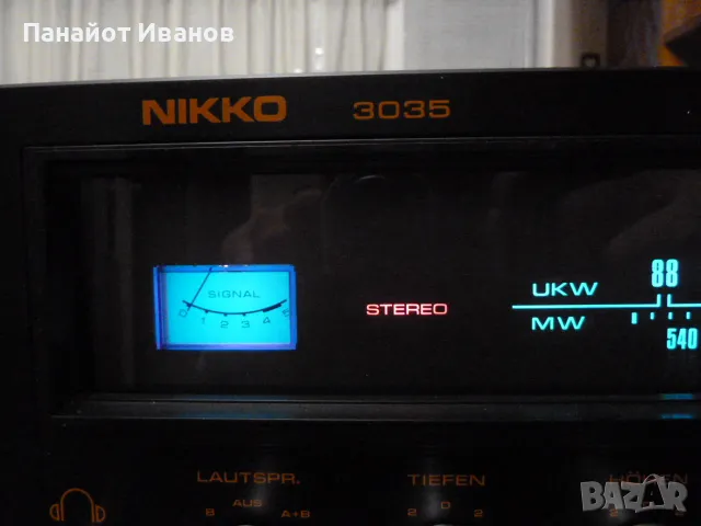  Nikko 3035 Stereo Receiver, снимка 3 - Ресийвъри, усилватели, смесителни пултове - 47896445