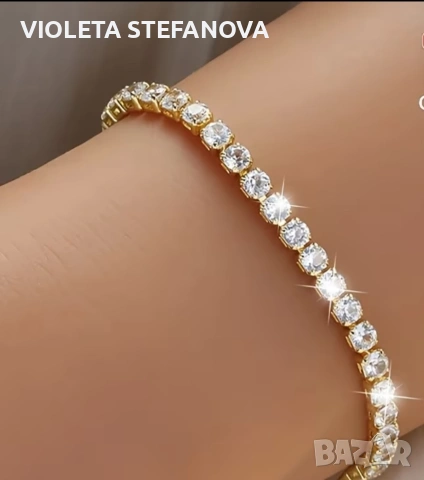 Дамски позлатени бижута от медицинска неръждаема стомана , снимка 4 - Колиета, медальони, синджири - 53864753