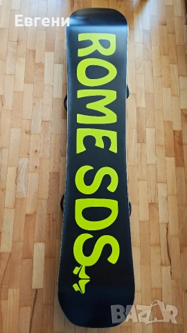 Сноуборд Rome Mechanic + автомати, снимка 6 - Зимни спортове - 54180087