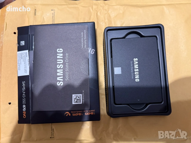 Samsung SSD 870 EVO 1TB SATA 3, снимка 2 - Твърди дискове - 53660191