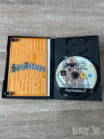 PlayStation 2 GTA San Andreas , снимка 2 - Игри за PlayStation - 52889866