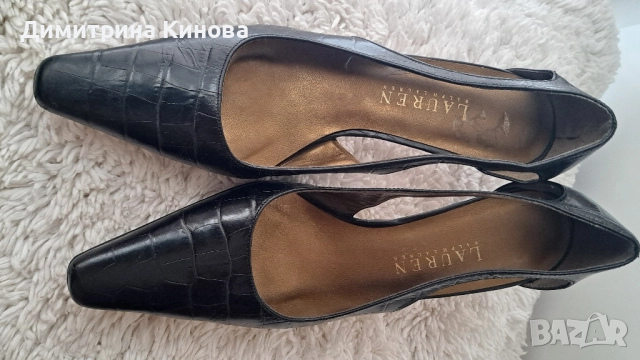 официални обувки Ralph Lauren 36 номер, снимка 2 - Дамски обувки на ток - 52263223