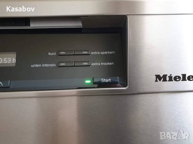 LED Wi-Fi Черно Инокс Miele Auto Open Съдомиялна - Частично Вграждане, снимка 4 - Съдомиялни - 52888342