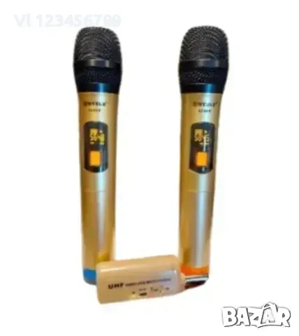 Комплект 2бр. безжични микрофони с дисплей WVNGR WG-200II, снимка 4 - Микрофони - 53916616
