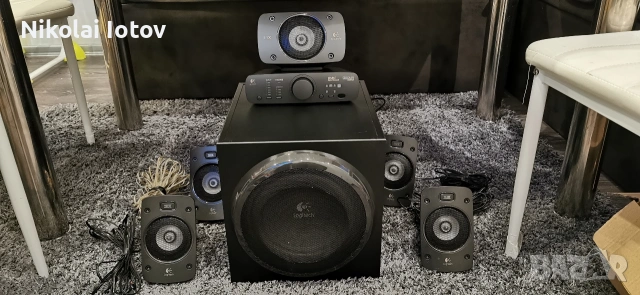 Logitech Z906, снимка 3 - Аудиосистеми - 53787896