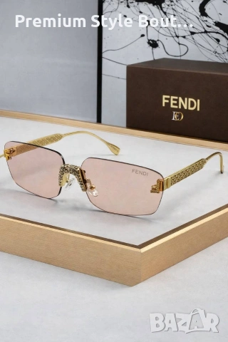 очила fendi с калъф , кутия и ув защита 