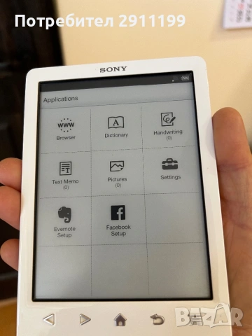 Четец Sony PRS – T3, снимка 8 - Електронни четци - 53854783