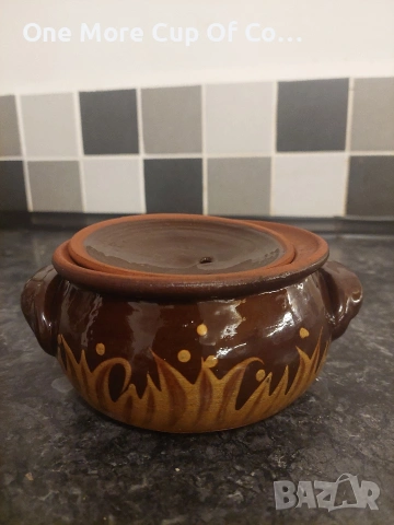 Гюведже с капак 6 x 500 мл. троянска керамика