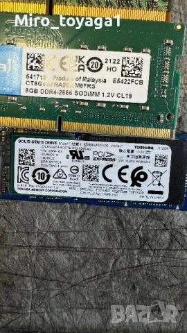 Ddr4 16-8 gb +512 nvme, снимка 3 - RAM памет - 54133447