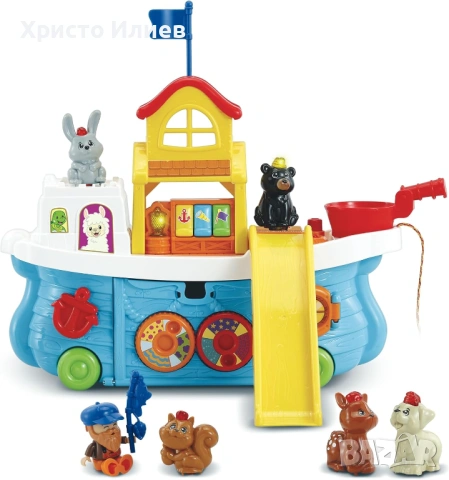 Vtech Комплект Лодка с фигури на животни със звук и светлина, снимка 7 - Други - 53151826