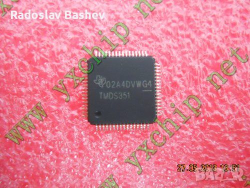 TMDS351 3-to-1 HDMI Switch Chip IC TQFP64, снимка 3 - Части и Платки - 45326009