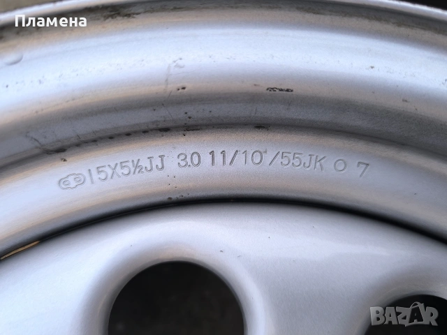 Железни джанти 15цола за Сузуки Самурай,Витара, Лада Нива , снимка 2 - Гуми и джанти - 53614361