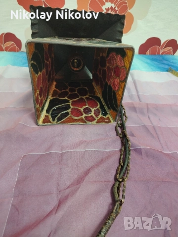 лампа за таван стил "Тифани" , снимка 4 - Настолни лампи - 53480103