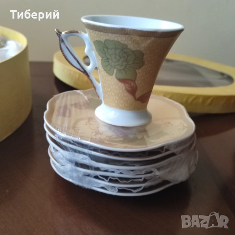 Порцеланов сервиз за кафе, снимка 6 - Сервизи - 52059476
