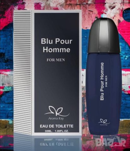 Тоалетна вода за мъже Blu Pour Homme Eau De Toilette 30мл., снимка 4 - Мъжки парфюми - 46323377