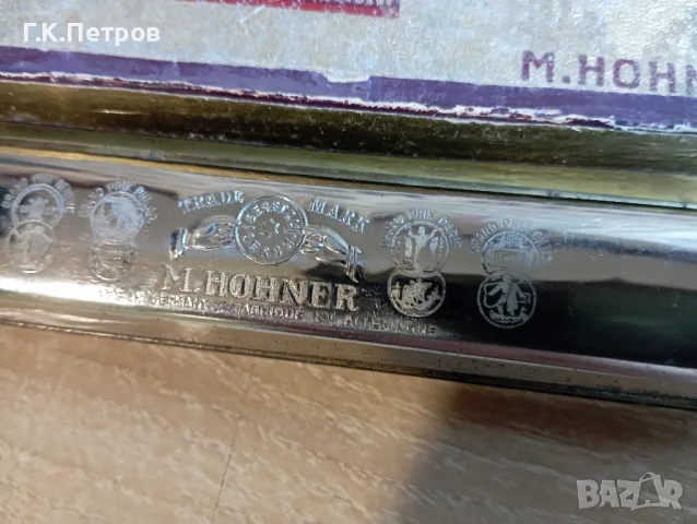 Хармоника "M.Hohner"Preciosa, снимка 8 - Антикварни и старинни предмети - 46854316