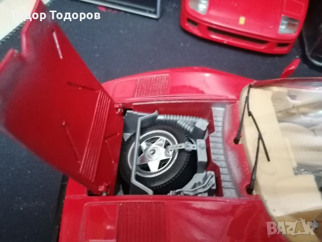 Колекционерски модел Ferrari - 288 GTO Bburago 1/18, снимка 6 - Колекции - 46351599