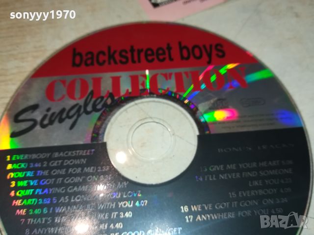 BACKSTREET BOYS CD 1607241008, снимка 3 - CD дискове - 46594417