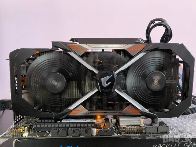 Aorus GTX 1080 TI 11GB, снимка 1 - Видеокарти - 49234982