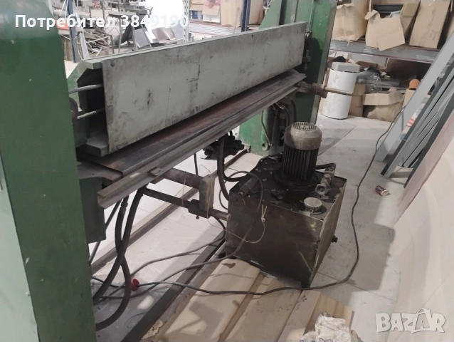 хидравличен абкант , снимка 5 - Други машини и части - 53098428