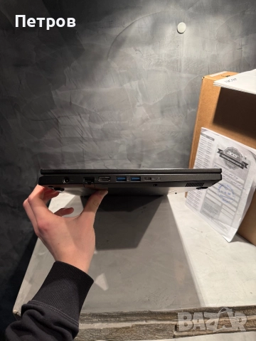 КАТО ЧИСТО НОВ Acer Nitro V 15 RTX 3050 + гаранция, снимка 6 - Лаптопи за игри - 52575203