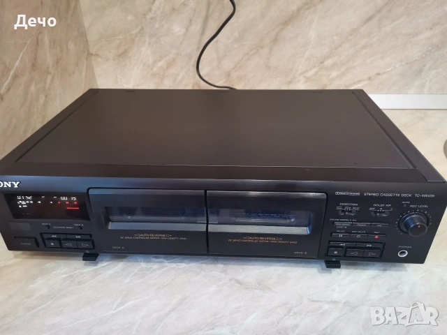 Касетен дек Sony tc we405, снимка 5 - Декове - 53736109