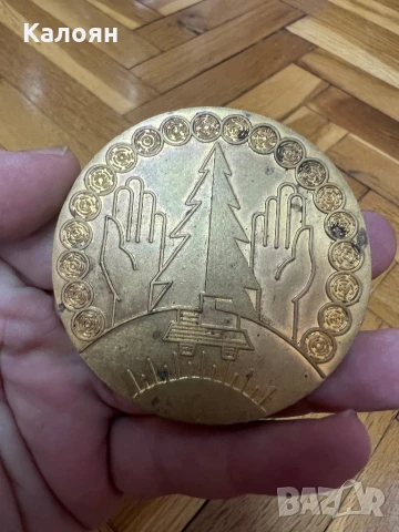 Плакет дърводобив , снимка 6 - Колекции - 50614061