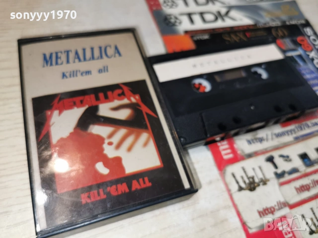 METALLICA-TAPE 1803261830H1E5R, снимка 5 - Аудио касети - 53889963