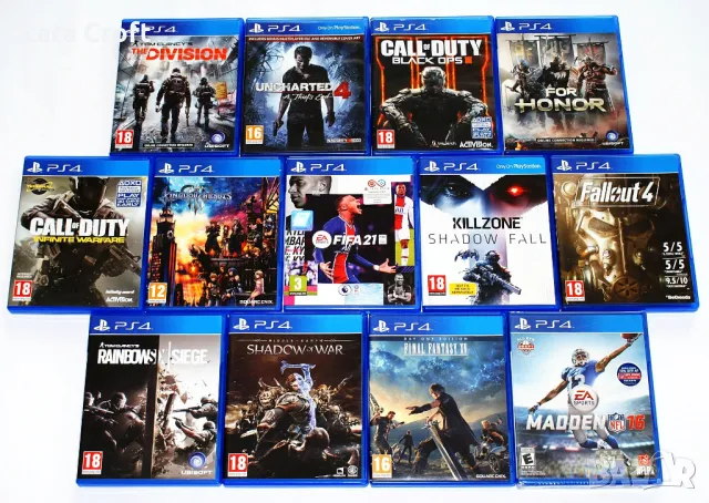 PS4 игри PlayStation 4 PS4 ПлейСтейшън 4 ПС4 игри по 25 лв. Сони