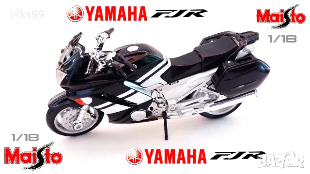 2006 Yamaha FJR 1300 Maisto - Мащаб 1:18, снимка 1 - Колекции - 49388875