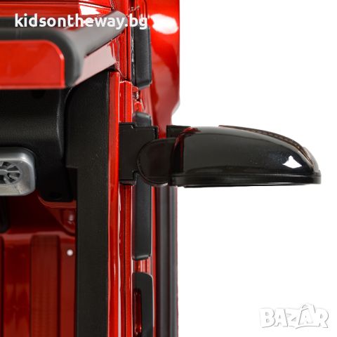 Акумулаторен джип Mercedes G63 червен металик, снимка 8 - Детски велосипеди, триколки и коли - 46386776