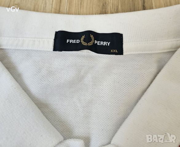 Мъжка тениска Fred Perry - XXL, снимка 4 - Тениски - 46190899