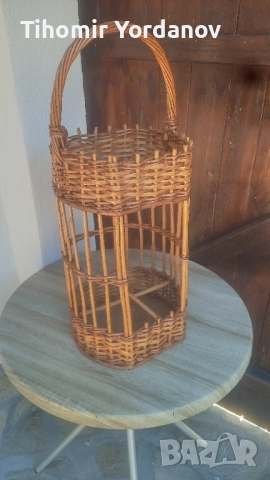 Кошница за бутилки., снимка 11 - Декорация за дома - 51468518