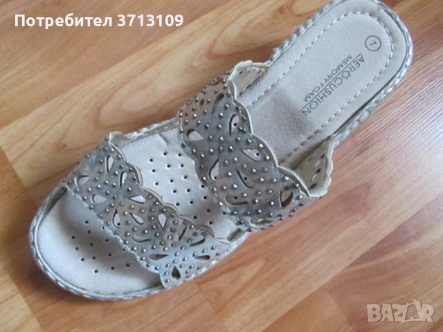 Нови дамски чехли, сандали AEROCUSHION Comfort, 38 номер, снимка 9 - Чехли - 45383935