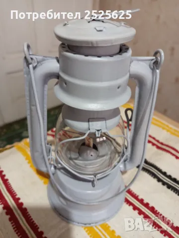 Стар български фенер, снимка 2 - Лампи за таван - 49780026