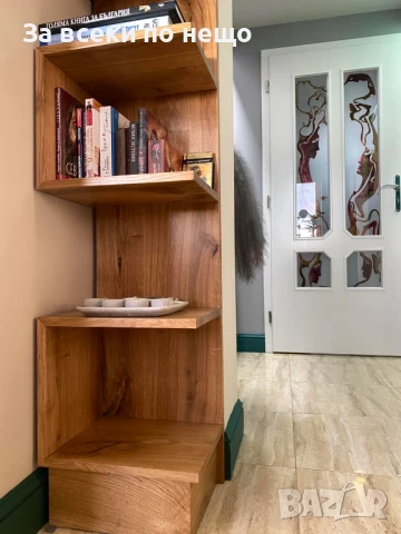 Ръчно Изработена Етажерка За Книги