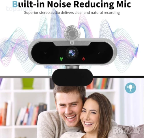 Неразопакована камера ARVIEMI 2021 1080P Full HD с 2 микрофона и трипод, снимка 5 - Камери - 50529219